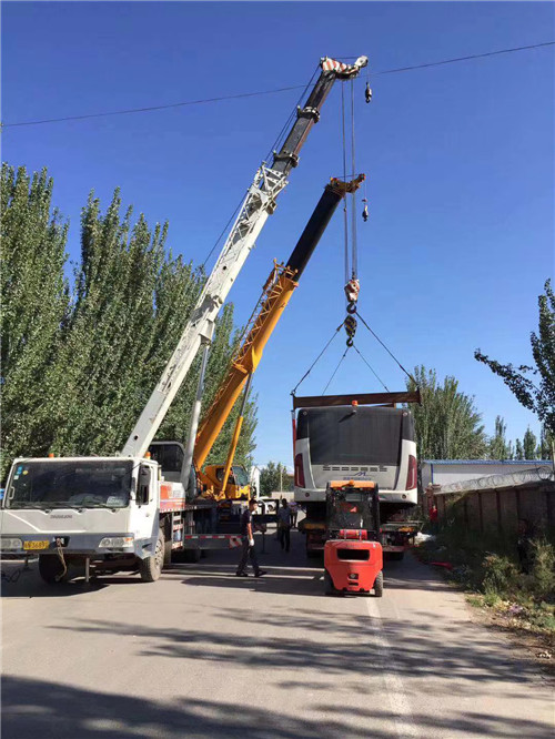 虎林市港口集装箱搬运案例